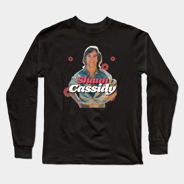 SHAUN CASSIDY Unisex Long Sleeve T-Shirt by fancyjan